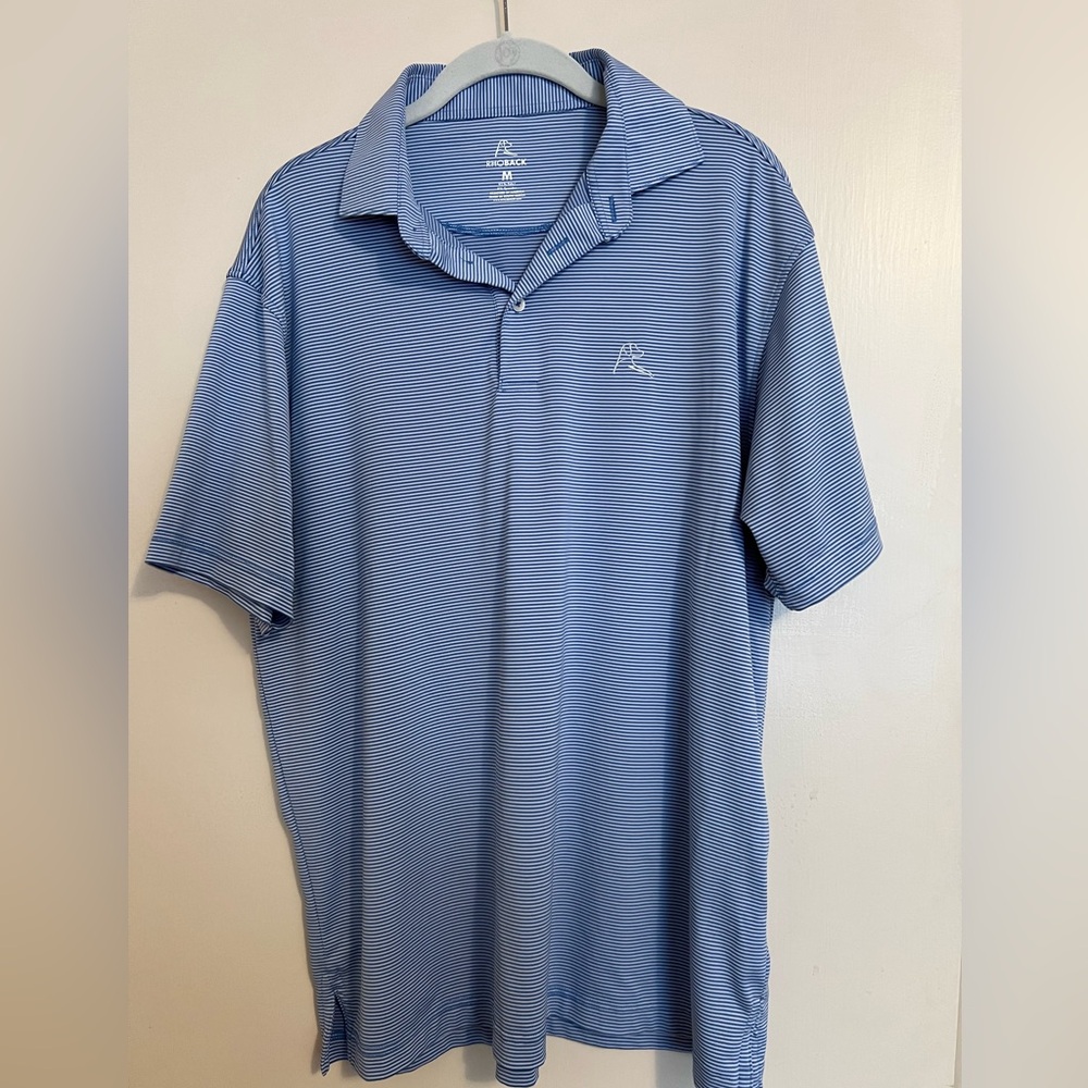 Rhoback Men’s Striped Polo
